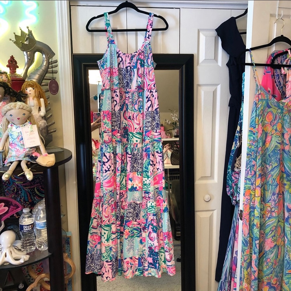 🩷SOLD🩷HTF! Lilly Pulitzer Loro Maxi Dress - Picture 1 of 4